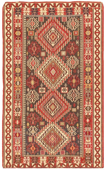 Pasargad Kilim Kilim 014290 Brown